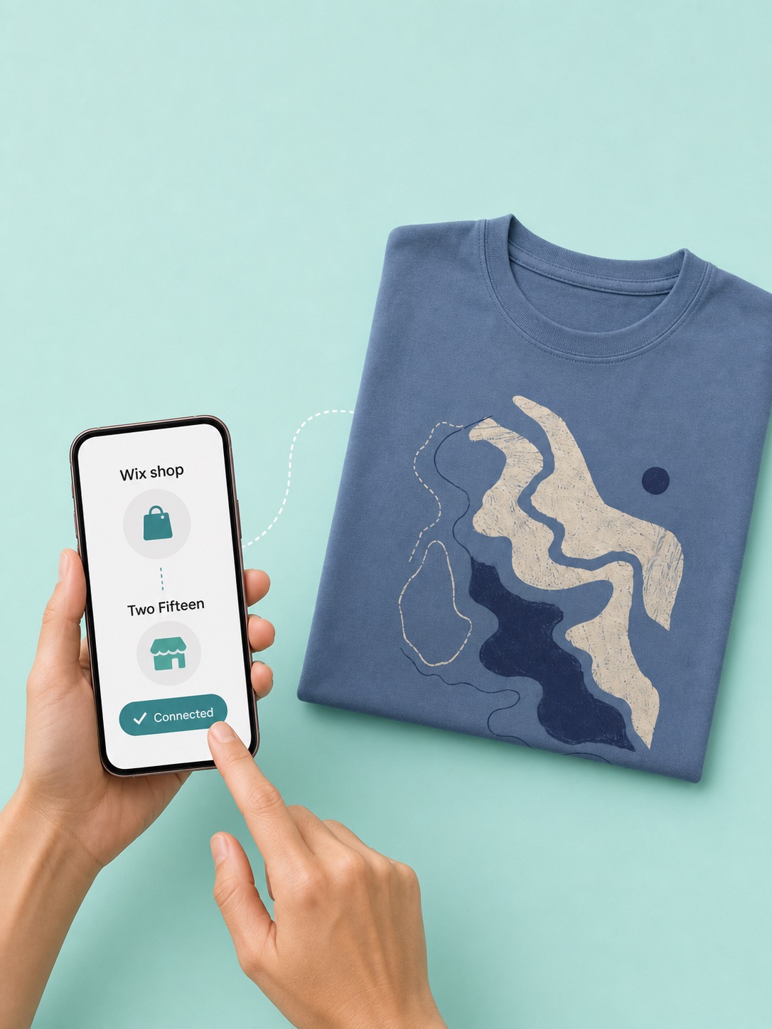Wix connected to Two Fifteen above the coordinated SHORETRACE product group